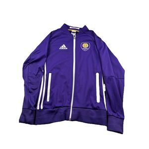 Orlando City‎ SC Adidas Jacket Mens S Purple MLS Soccer Football